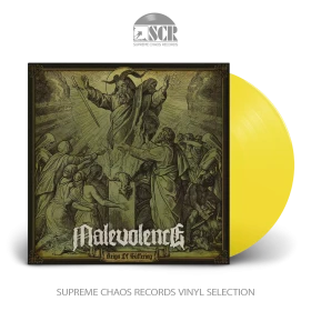 MALEVOLENCE · Reign Of Suffering (Re-Issue 2023) | TRANSPARENT SUN YELLOW LP (Hardcore Vinyl)