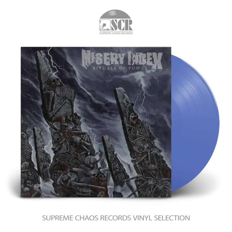 Misery Index · Rituals Of Power | Blue LP