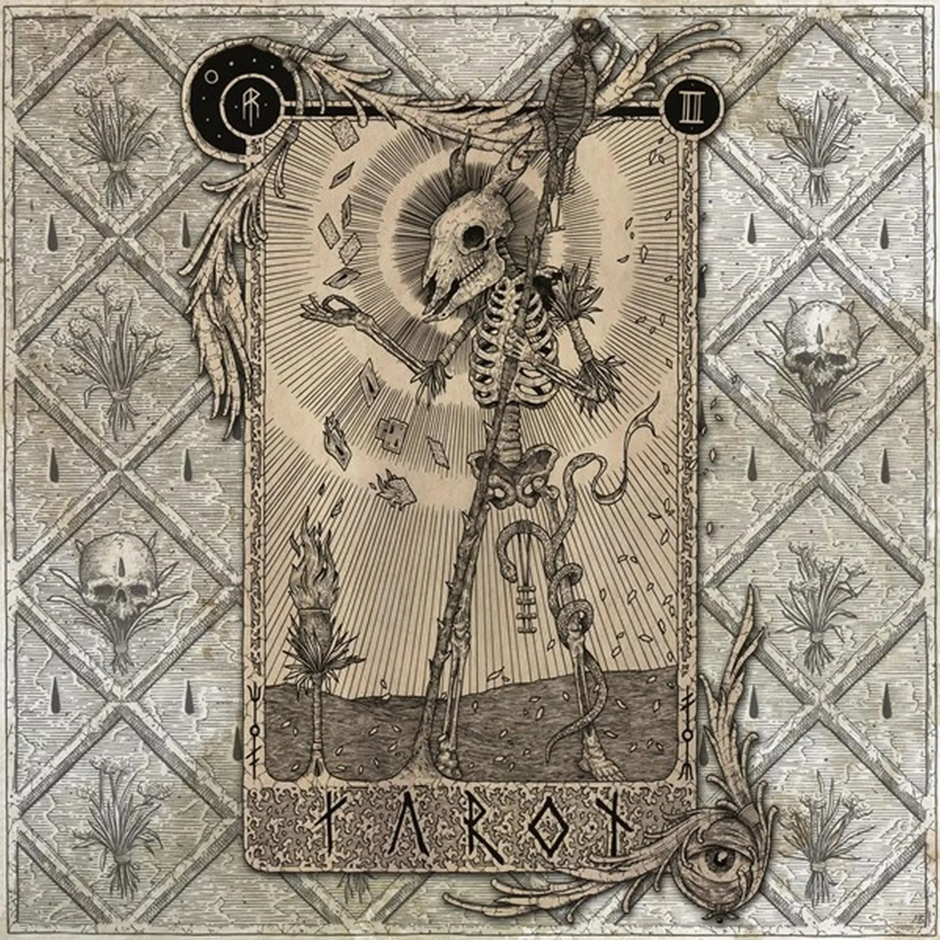 AETHER REALM · Tarot | CREAMY WHITE 2LP (Melodic Death Metal Vinyl) · Bild 1
