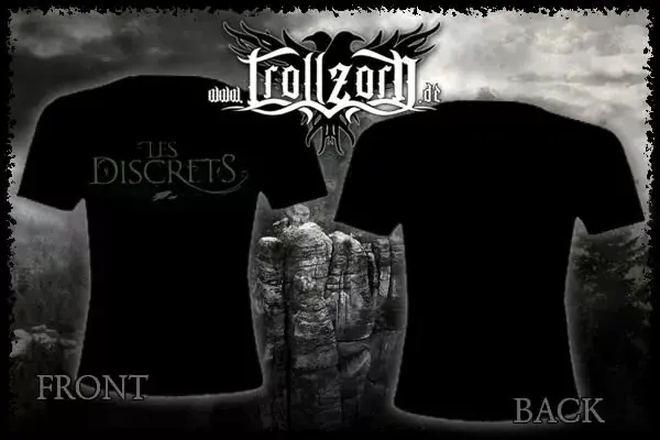 LES DISCRETS · Logo | GIRLIE T-SHIRT - L (Blackgaze Clothes)