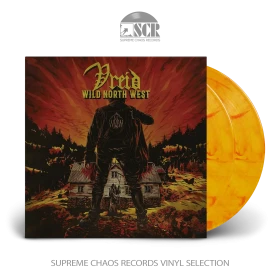 VREID · Wild North West | YELLOW/RED/ORANGE 2LP (Black Metal Vinyl)