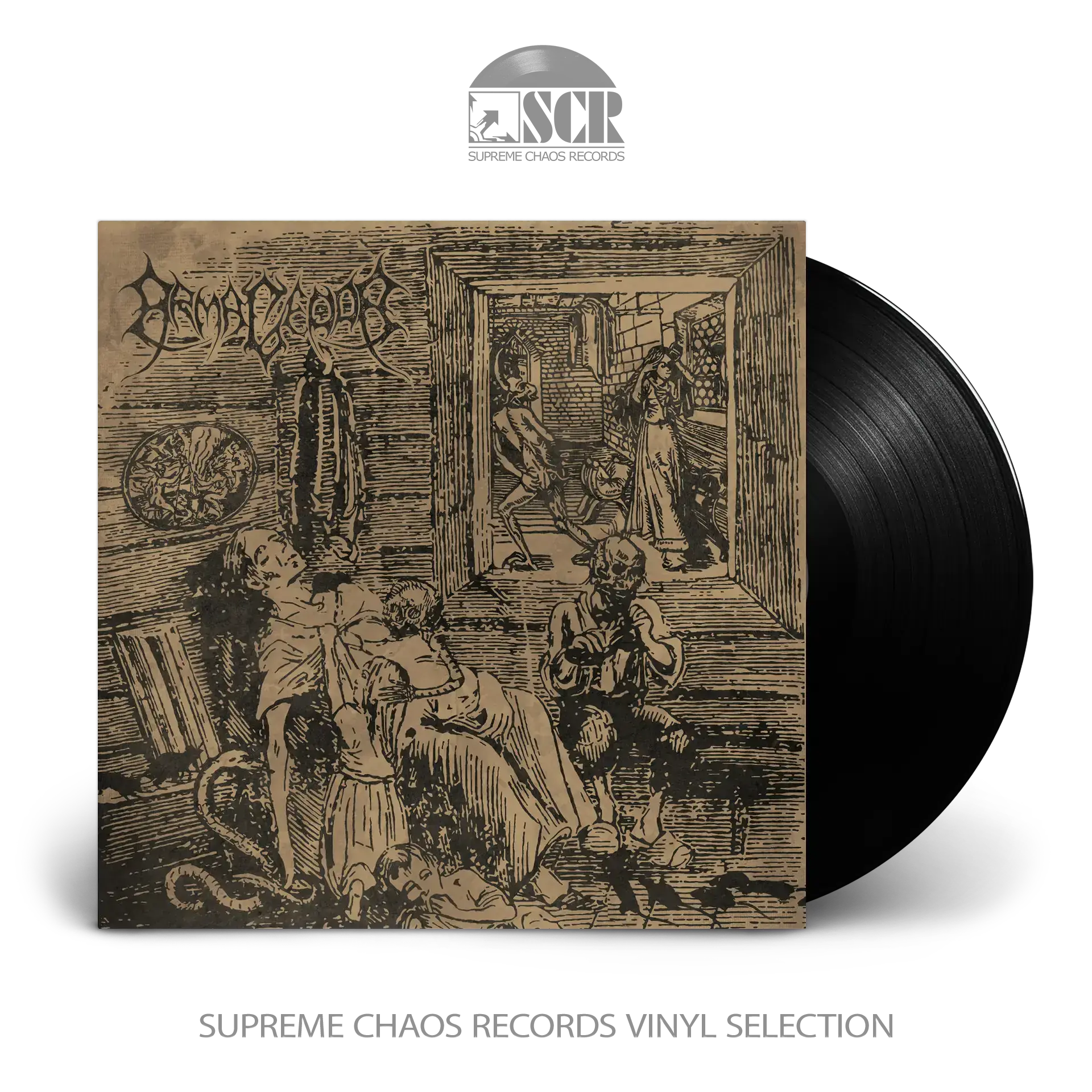ARMAGEDDA · Svindeldjup Ättestup (Re-Release) | BLACK LP (Black Metal Vinyl)
