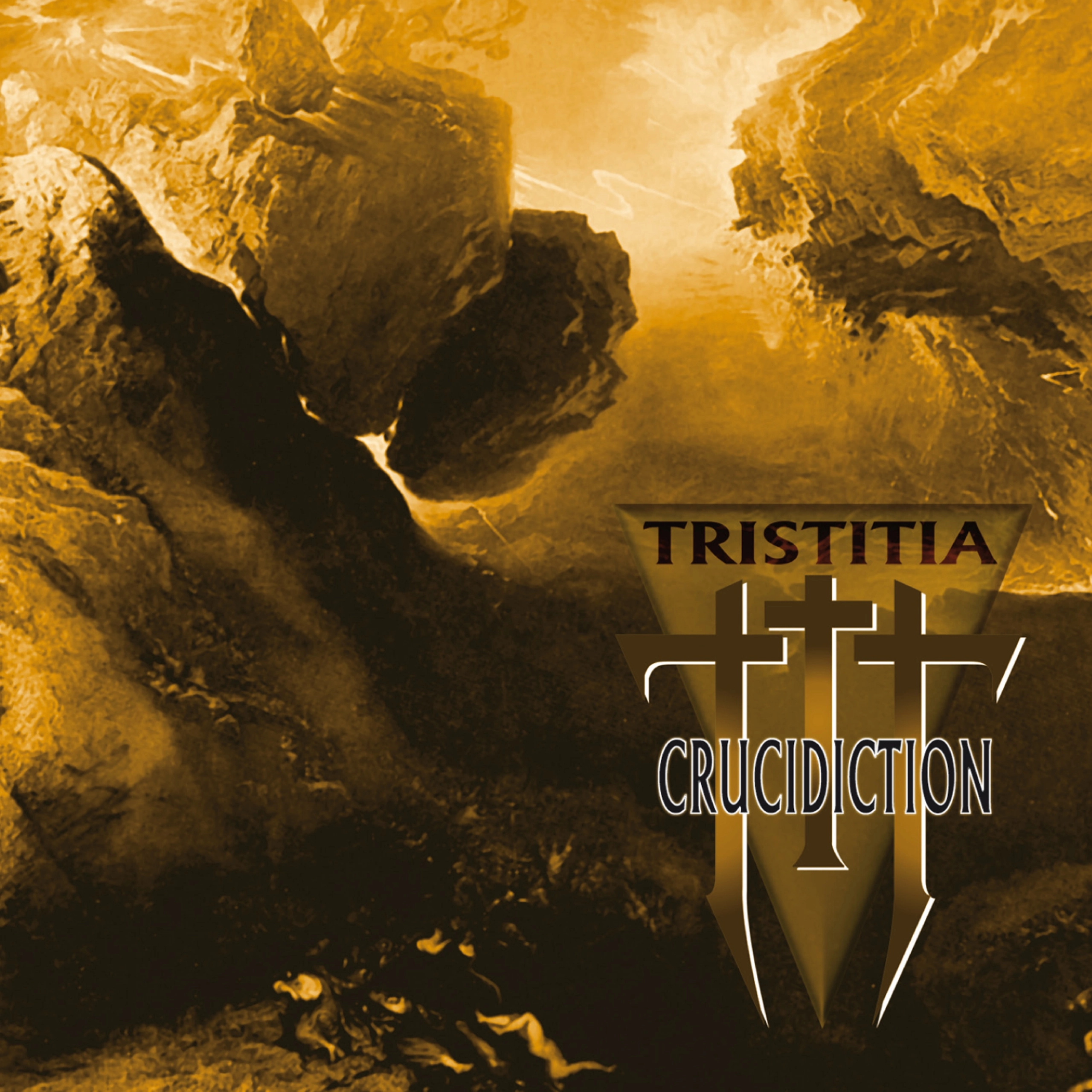 TRISTITIA - Crucidiction · BLUE LP · Bild 1 TRISTITIA - Crucidiction · BLUE LP (Doom Metal Vinyl) · Bild 1