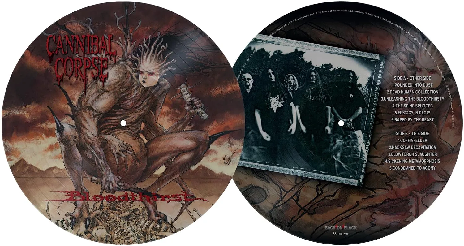 CANNIBAL CORPSE · Bloodthirst | PICTURE DISC LP (Death Metal Vinyl)