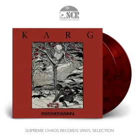 KARG · Dornenvögel | RED/BLACK 2LP (Post Metal Vinyl)