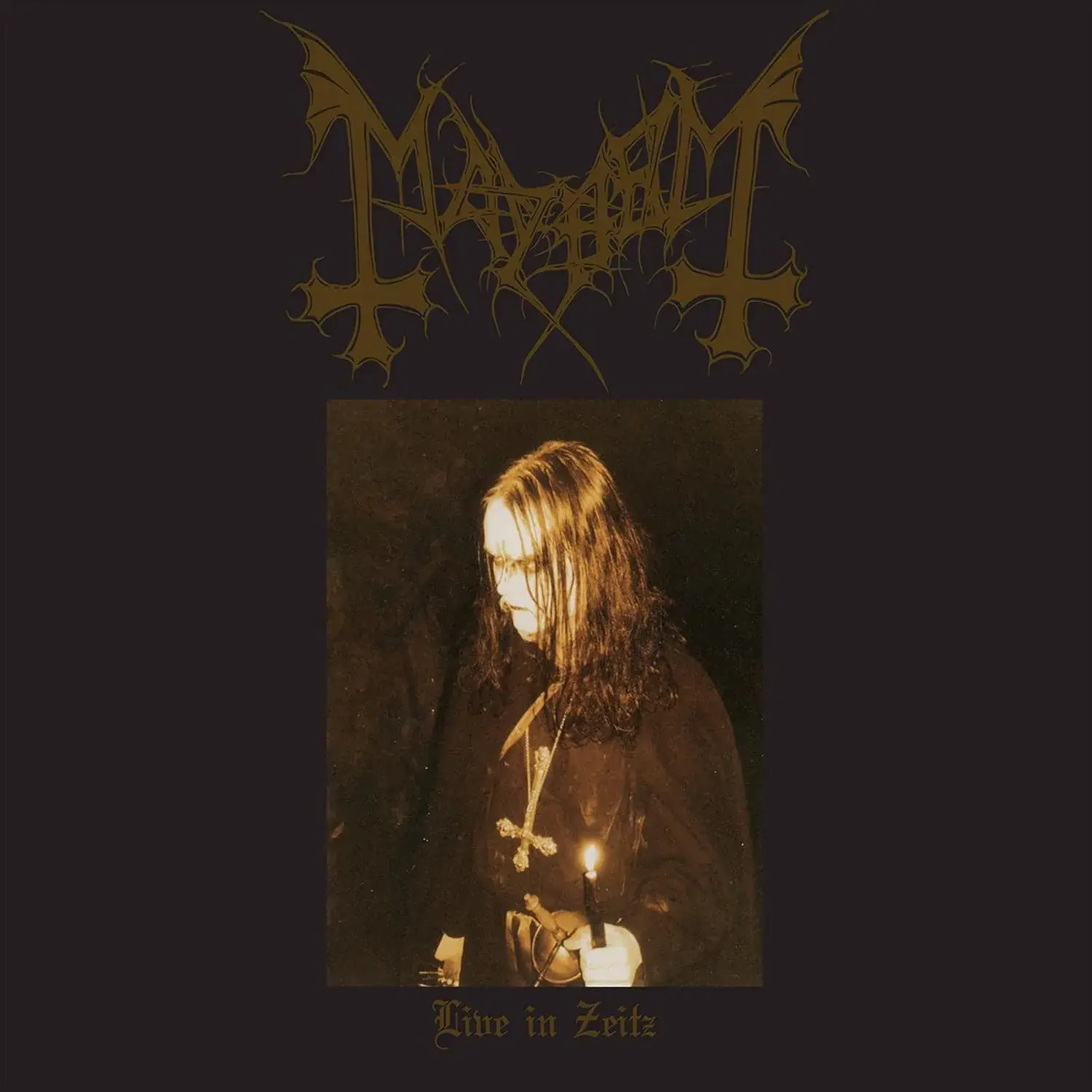 MAYHEM · Live In Zeitz | CLEAR LP (Black Metal Vinyl) · Bild 1