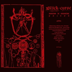 BLACK CURSE · Burning In Celestial Poison | BLACK LP (Black Metal Vinyl) · Bild 1