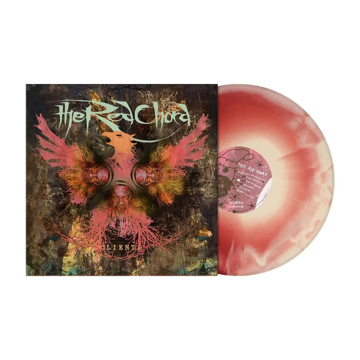 THE RED CHORD · Clients | BONE OXBLOOD MERGE LP (Metalcore Vinyl)