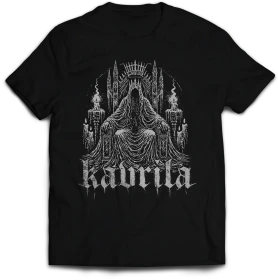 KAVRILA · Heretics I | CLEAR MARBLED WHITE/BLACK SPLATTER LP+SHIRT BUNDLE (Sludge/Doom Metal/Black Metal/Hardcore Vinyl) · Bild 3