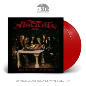 ANCIENT · Mad Grandiose Bloodfiends | RED 2LP (Black Metal Vinyl)