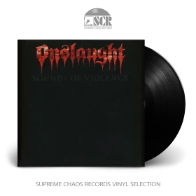 ONSLAUGHT · Sounds Of Violence | BLACK LP (Thrash Metal Vinyl)