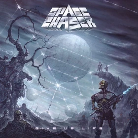 SPACE CHASER · Give Us Life | LEAF GREEN LP (Thrash Metal Vinyl) · Bild 1