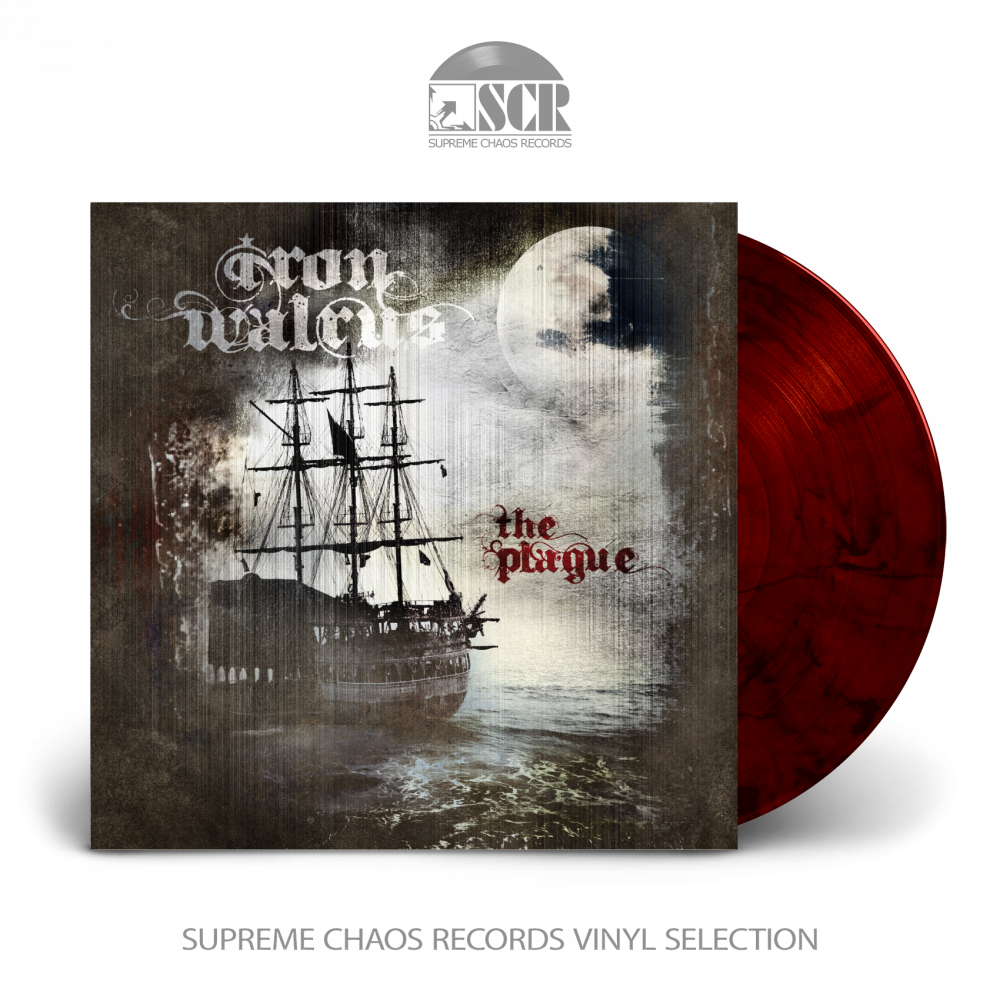 IRON WALRUS · The Plague | RED/BLACK LP (Sludge Vinyl)