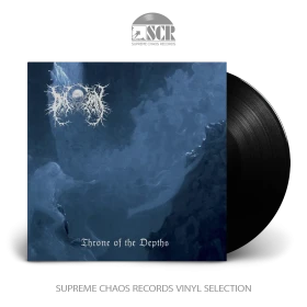 DRAUTRAN · Throne Of The Depths | BLACK LP (Black Metal Vinyl)