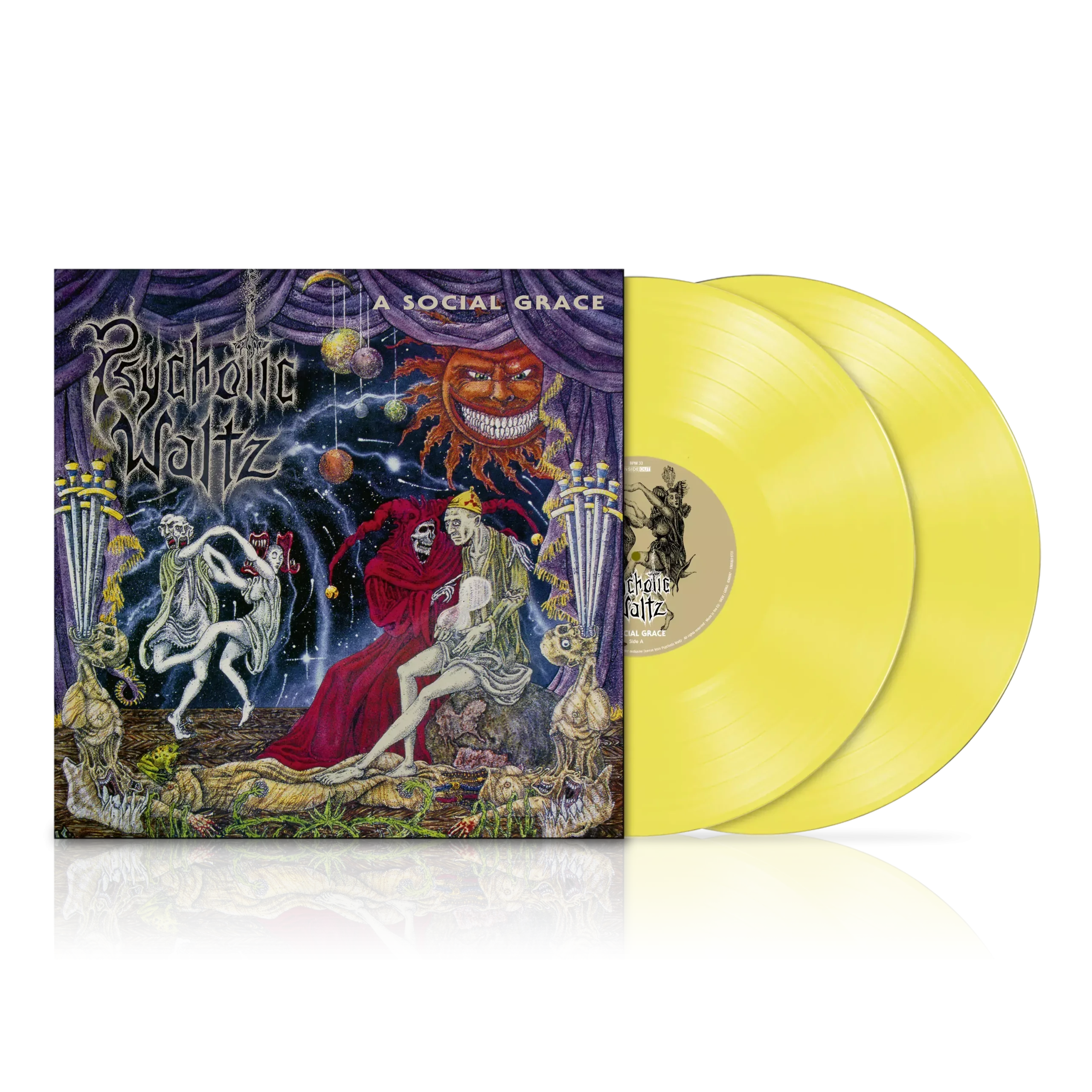 PSYCHOTIC WALTZ - A Social Grace (Re-Issue 2024) · LEMON 2LP PSYCHOTIC WALTZ - A Social Grace (Re-Issue 2024) · LEMON 2LP (Progressive Metal Vinyl)