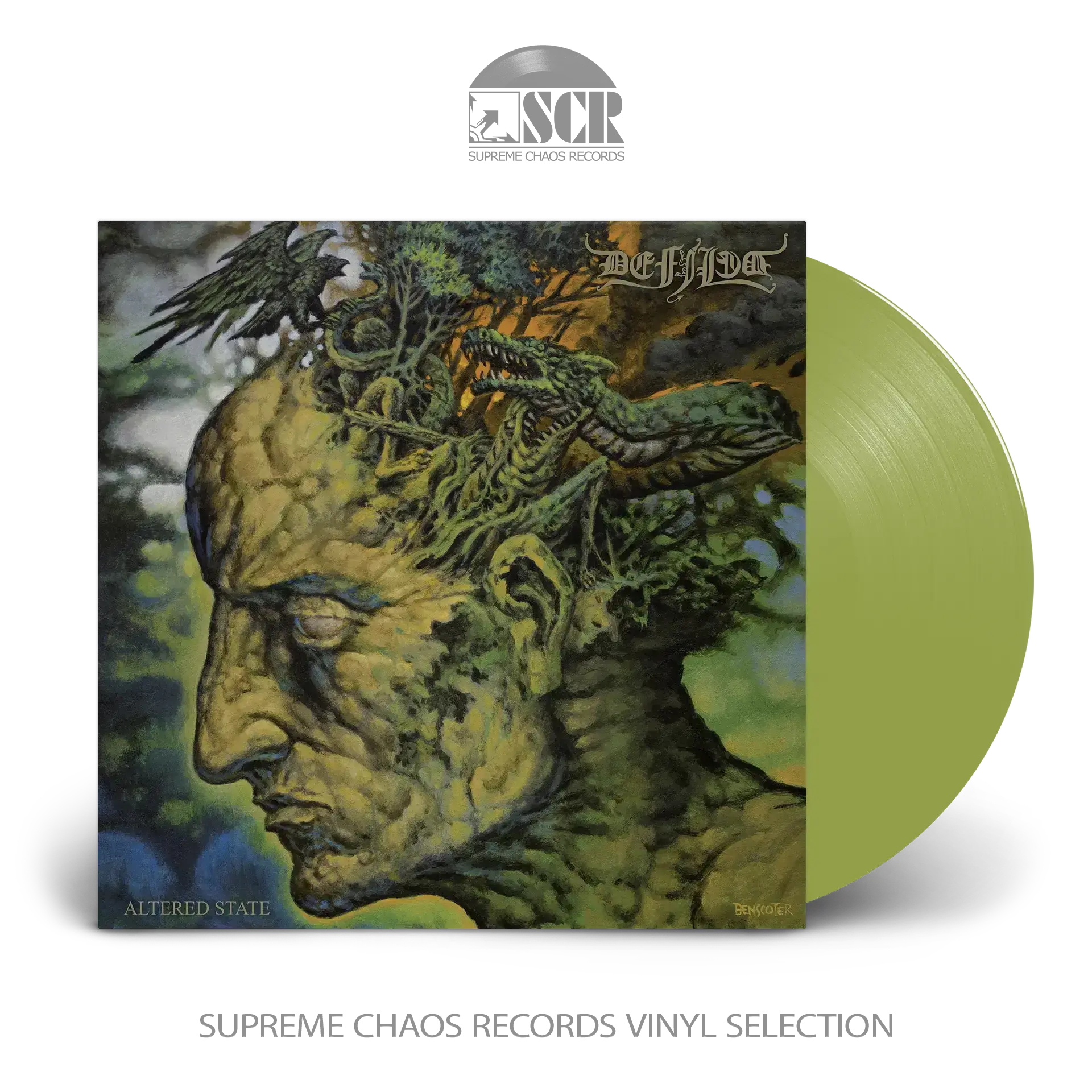 DEFILED · Altered State | TRANSPARENT YELLOWISH GREEN LP (Death Metal Vinyl)