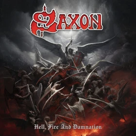 SAXON · Hell, Fire And Damnation | BLACK LP (Heavy Metal Vinyl) · Bild 1