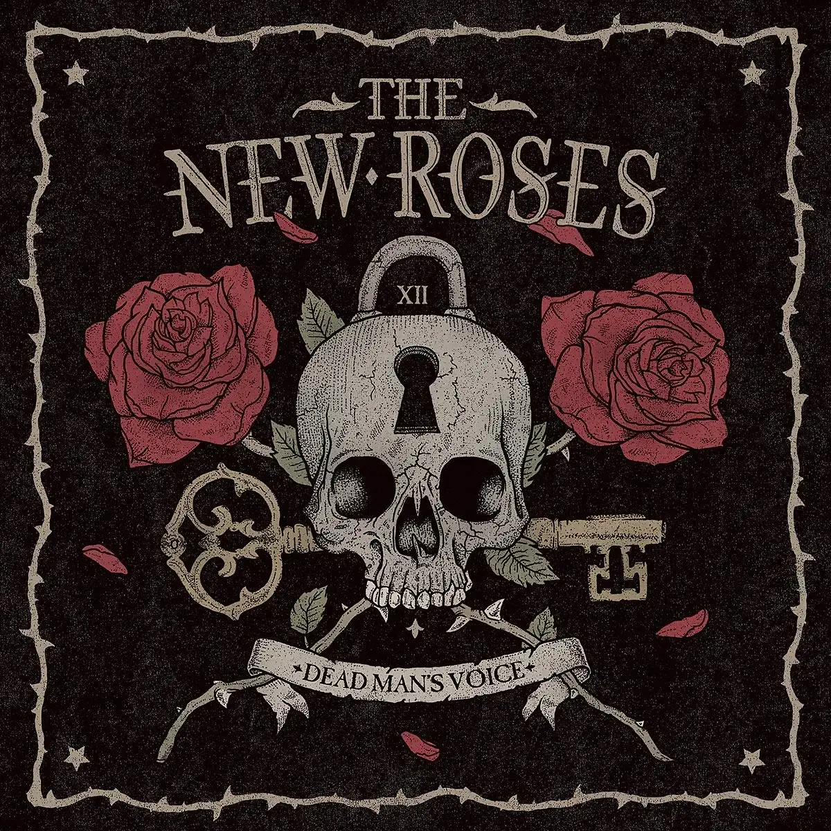 THE NEW ROSES · Dead Man's Voice | BLACK LP (Hard Rock Vinyl) · Bild 1