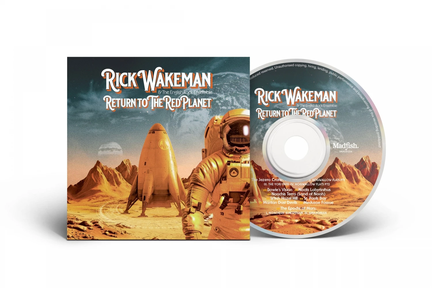 RICK WAKEMAN · Return To The Red Planet | DIGIPAK CD (Progressive Rock CDs) · Bild 2