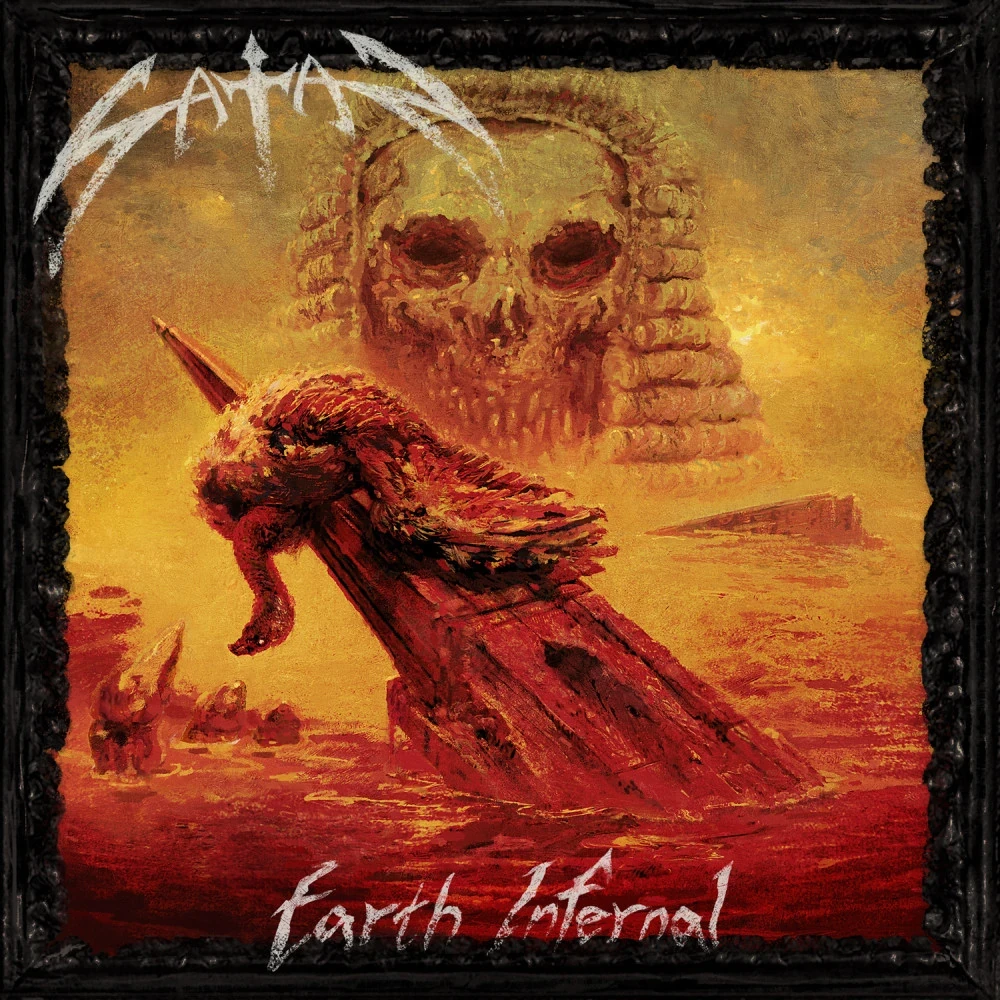 SATAN · Earth Infernal | GREY SPECIAL EDITION LP (Heavy Metal Vinyl) · Bild 1