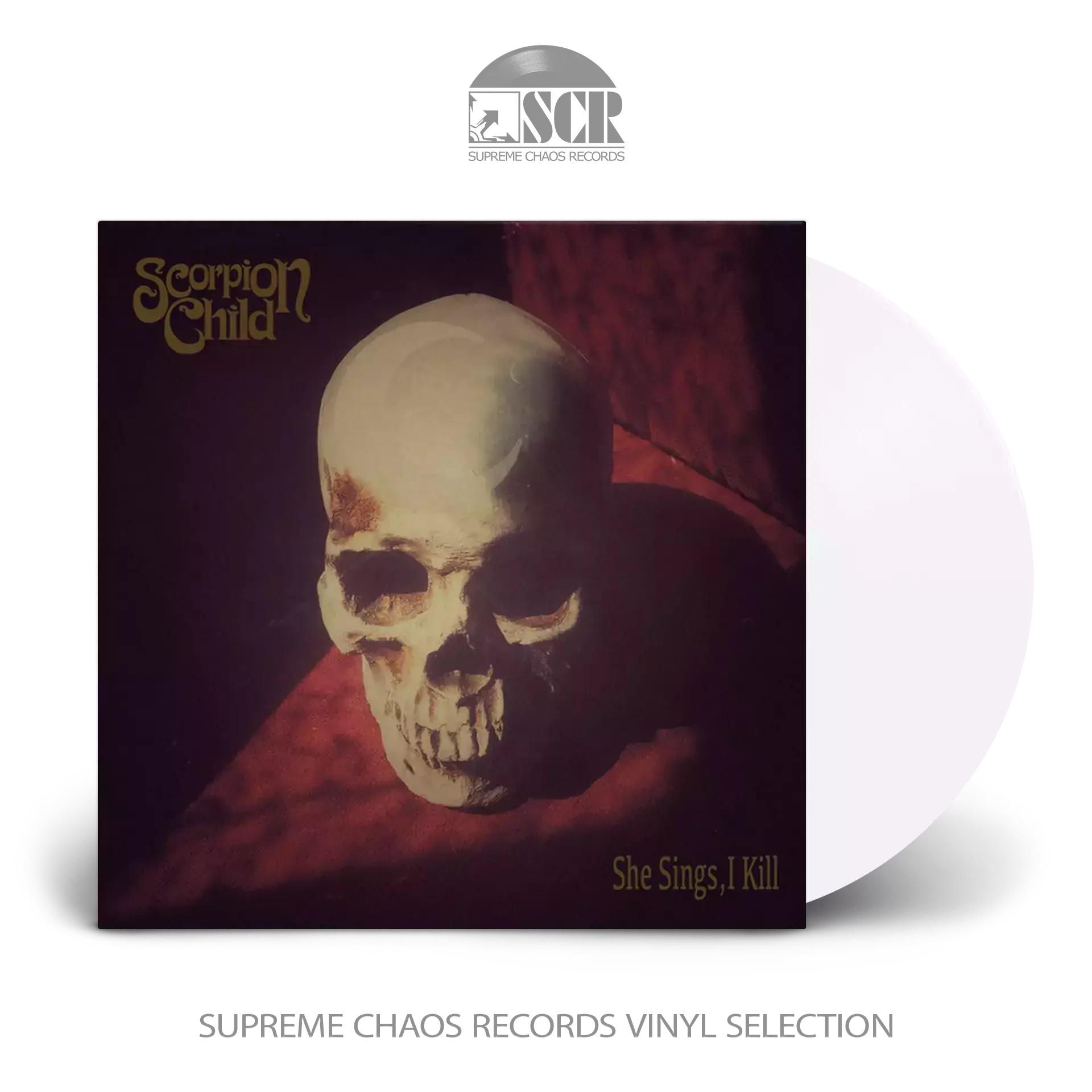 SCORPION CHILD - She Sings, I Kill · 7" WHITE EP SCORPION CHILD - She Sings, I Kill · 7" WHITE EP (Hard Rock Vinyl)