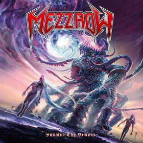 MEZZROW · Summon Thy Demons | RED/BLUEMARBLED LP (Thrash Metal Vinyl) · Bild 1
