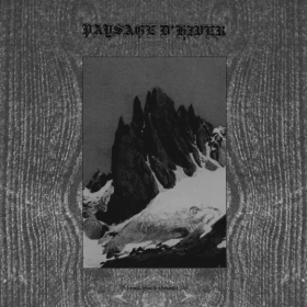 PAYSAGE D'HIVER / LUNAR AURORA · A Haudiga Fluag / Schwarzä Feus & Schwarzäs Isä | BLACK LP (Black Metal Vinyl) · Bild 1