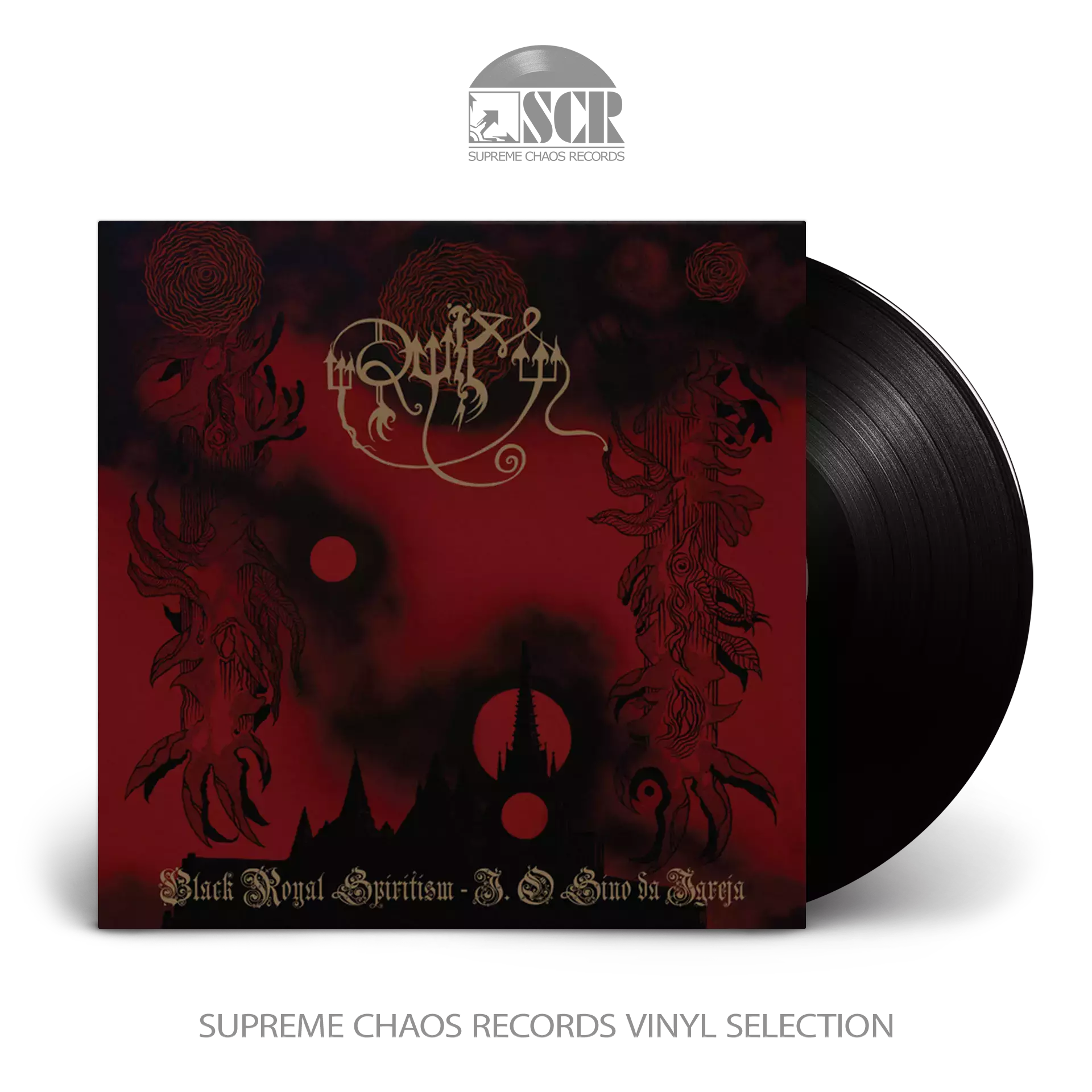 RUIM · Black Royal Spiritism - I.o Sino Da Igreja | BLACK LP (Black Metal Vinyl)