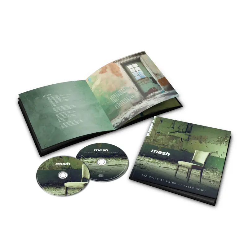 MESH · The Point At Which It Falls Apart | 2CD HARDCOVER ARTBOOK (Dark Synthpop CDs)