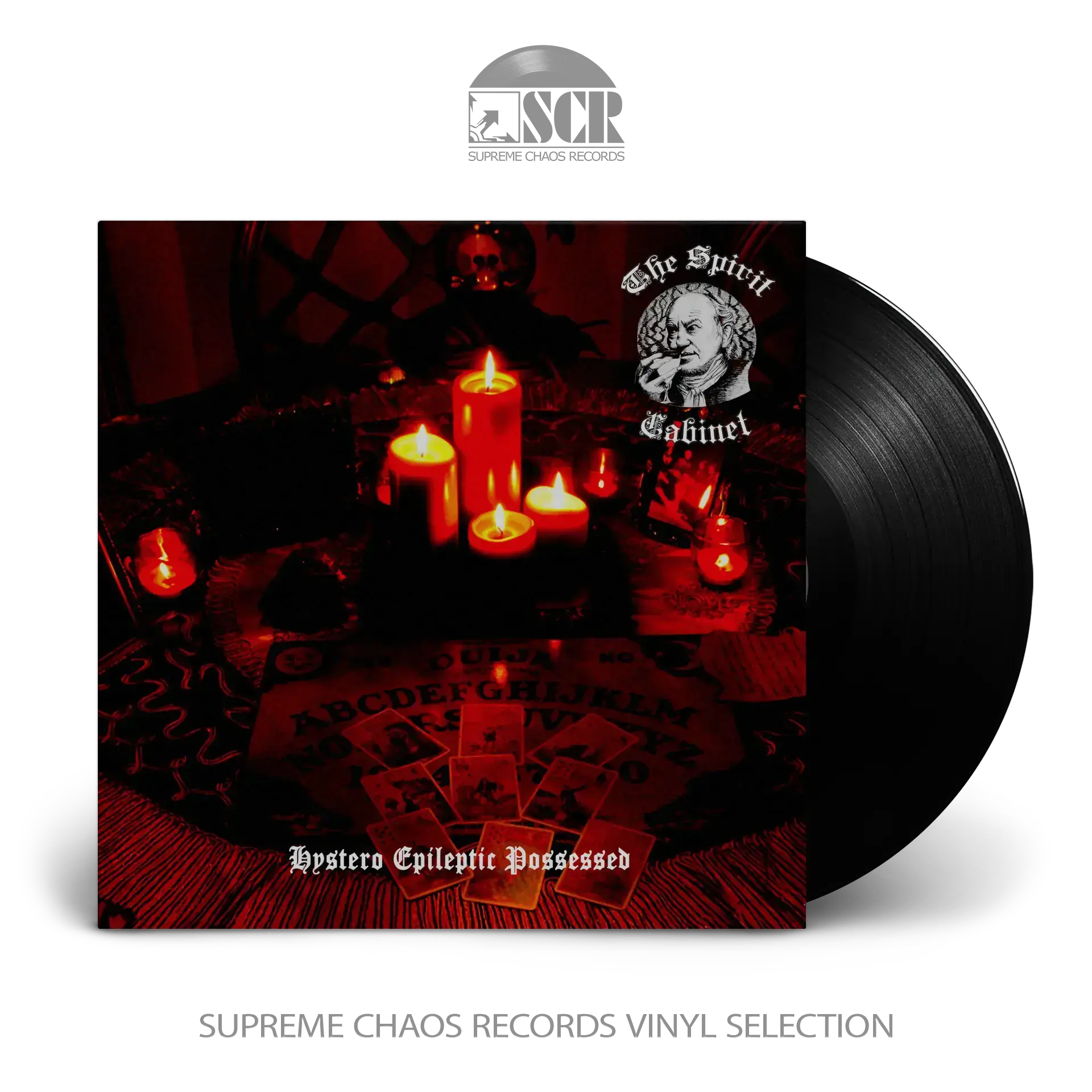 THE SPIRIT CABINET · Hystero Epileptic Possessed | BLACK LP (Heavy Metal/Doom Metal Vinyl)