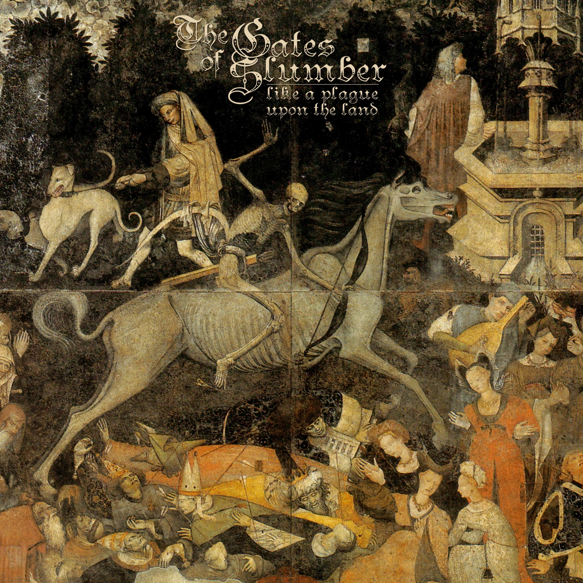 THE GATES OF SLUMBER · Like Plague Upon The Land | BLACK LP (Doom Metal Vinyl) · Bild 1