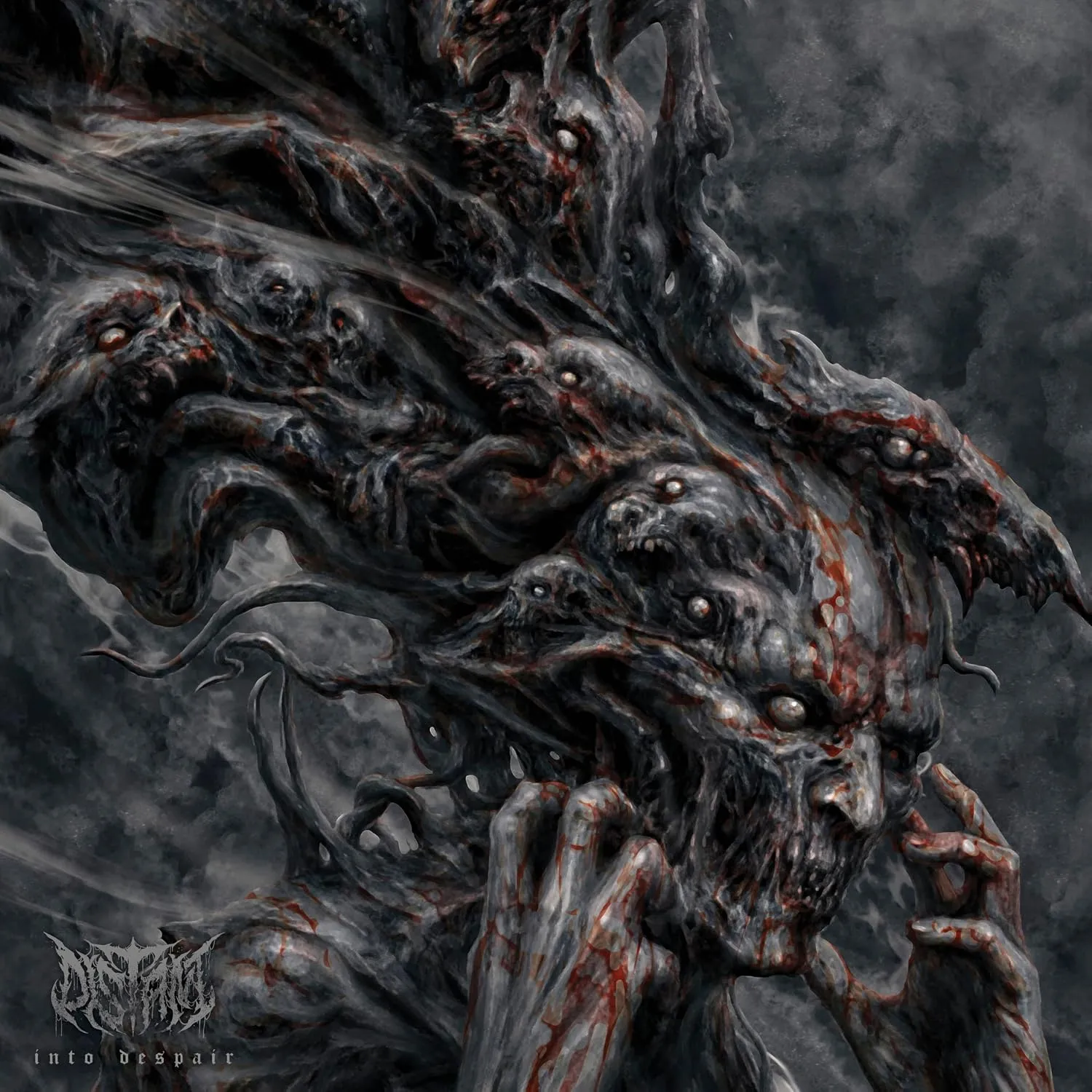DISTANT - Into Despair [GREY LP] (Deathcore/Metalcore Vinyl) · Bild 1