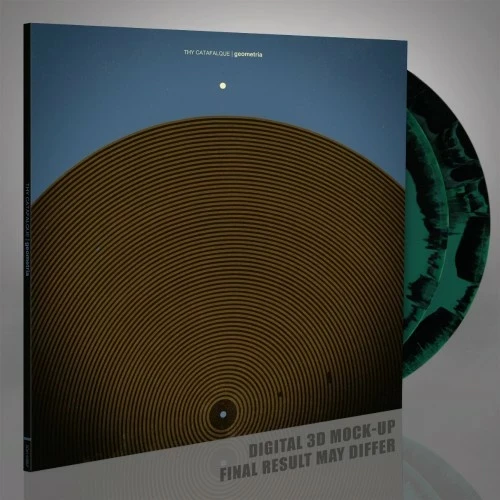 THY CATAFALQUE · Geometria | BLACK/GREEN SUNBURST DOUBLE VINYL (Avant Garde Metal Vinyl)