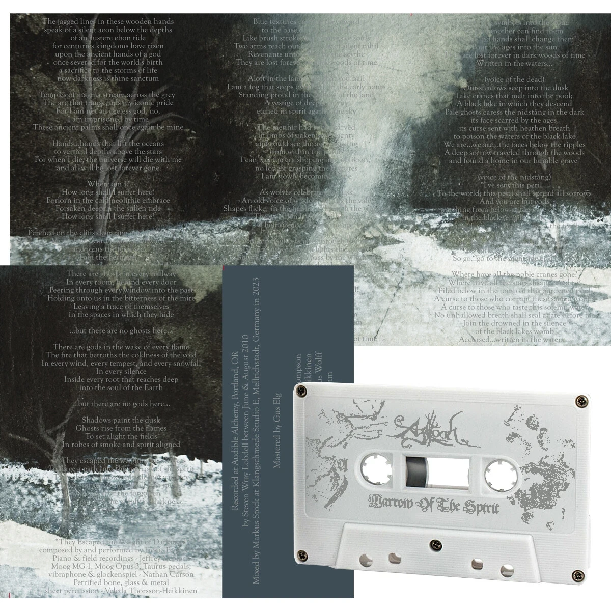 AGALLOCH · Marrow Of The Spirit | WHITE TAPE (Black Metal Tapes) · Bild 2
