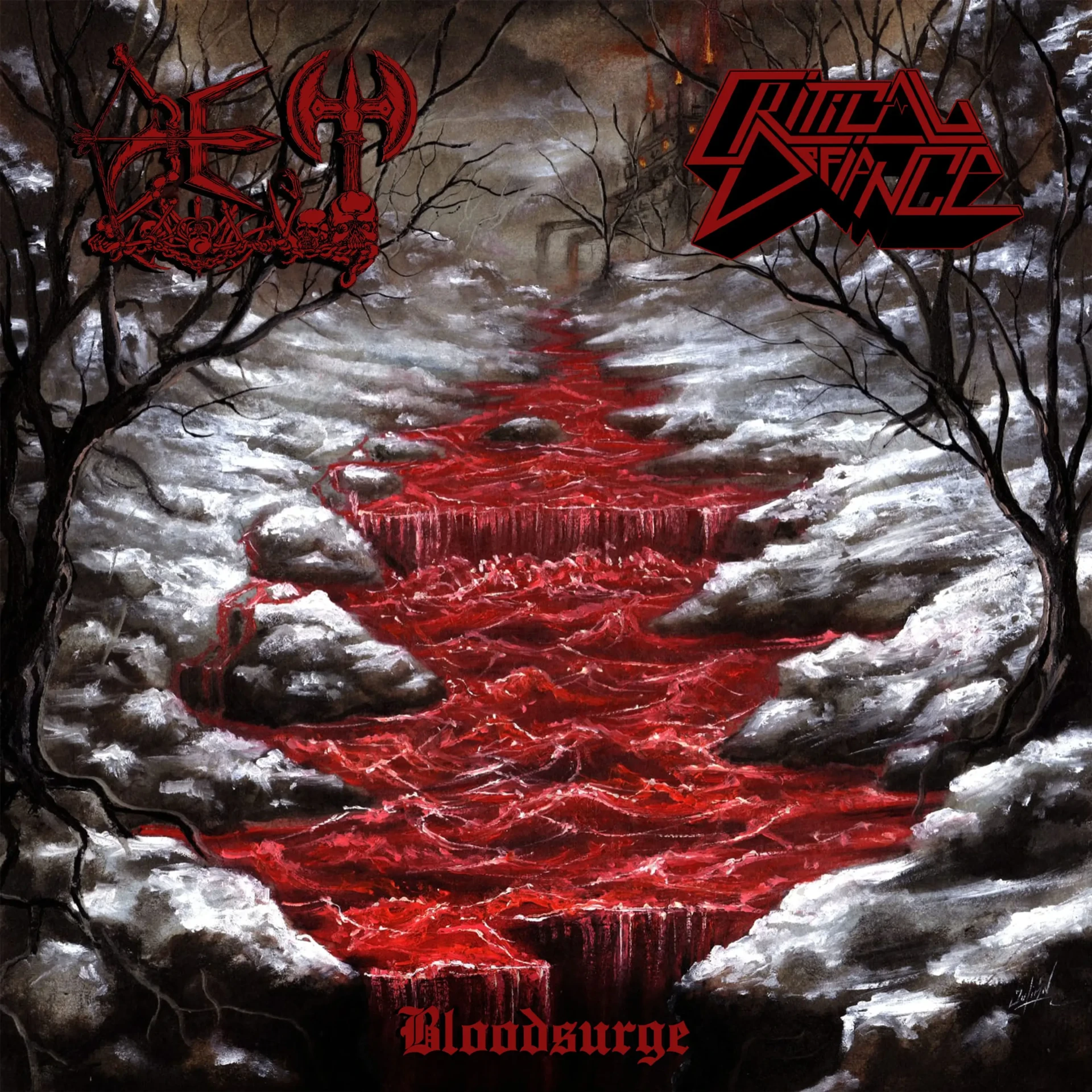 DET/CRITICAL DEFIANCE - Bloodsurge [CD] (Thrash Metal CDs)
