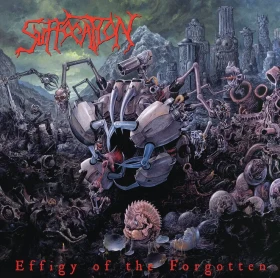 SUFFOCATION · Effigy of the Forgotten | CLEAR/BLACK/BLUE/RED SPLATTER LP (Death Metal Vinyl) · Bild 1