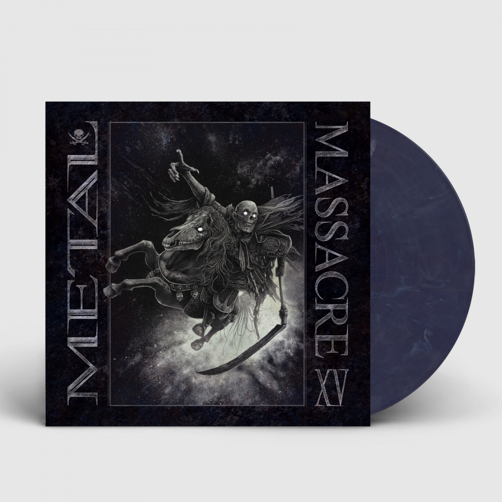 VARIOUS · Metal Massacre XV | NIGHT BLUE LP (Heavy Metal Vinyl)