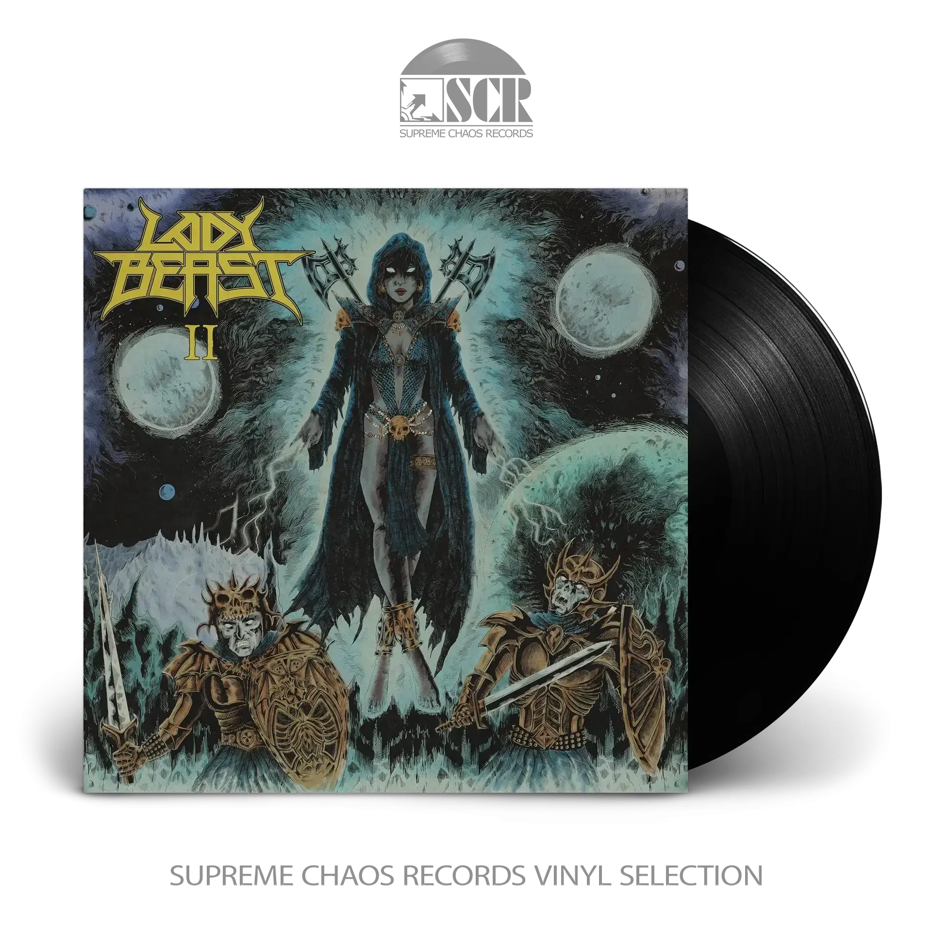 LADY BEAST · Lady Beast II | BLACK LP (Heavy Metal Vinyl)