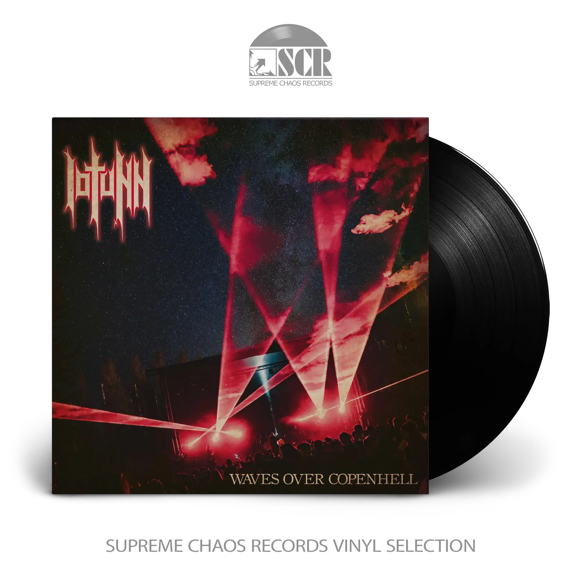 IOTUNN · WAVES OVER COPENHELL | BLACK LP (Progressive Metal Vinyl)