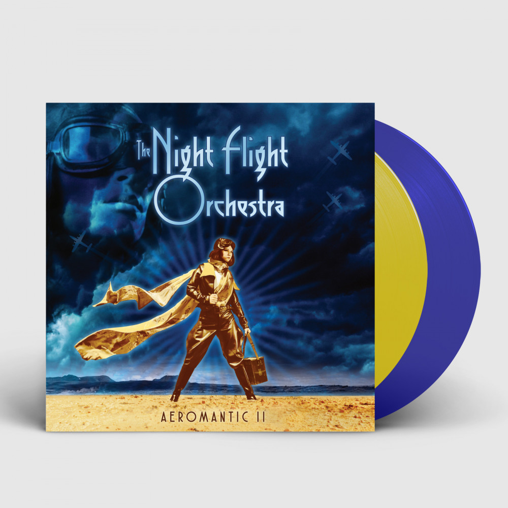 THE NIGHT FLIGHT ORCHESTRA · Aeromantic II | YELLOW/BLUE DLP (Hard Rock Vinyl)