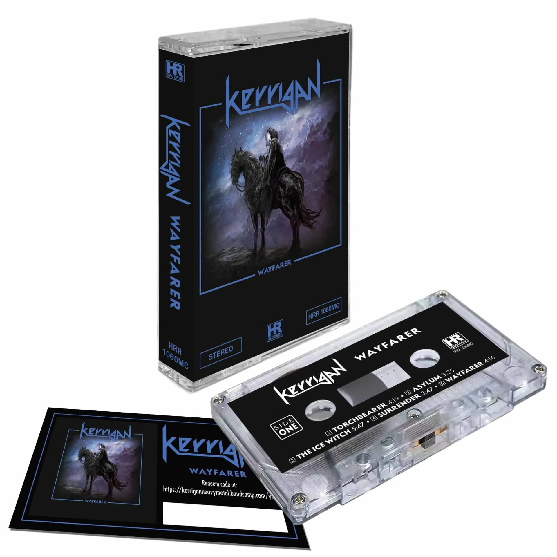 KERRIGAN · Wayfarer | CLEAR TAPE (Heavy Metal Tapes)