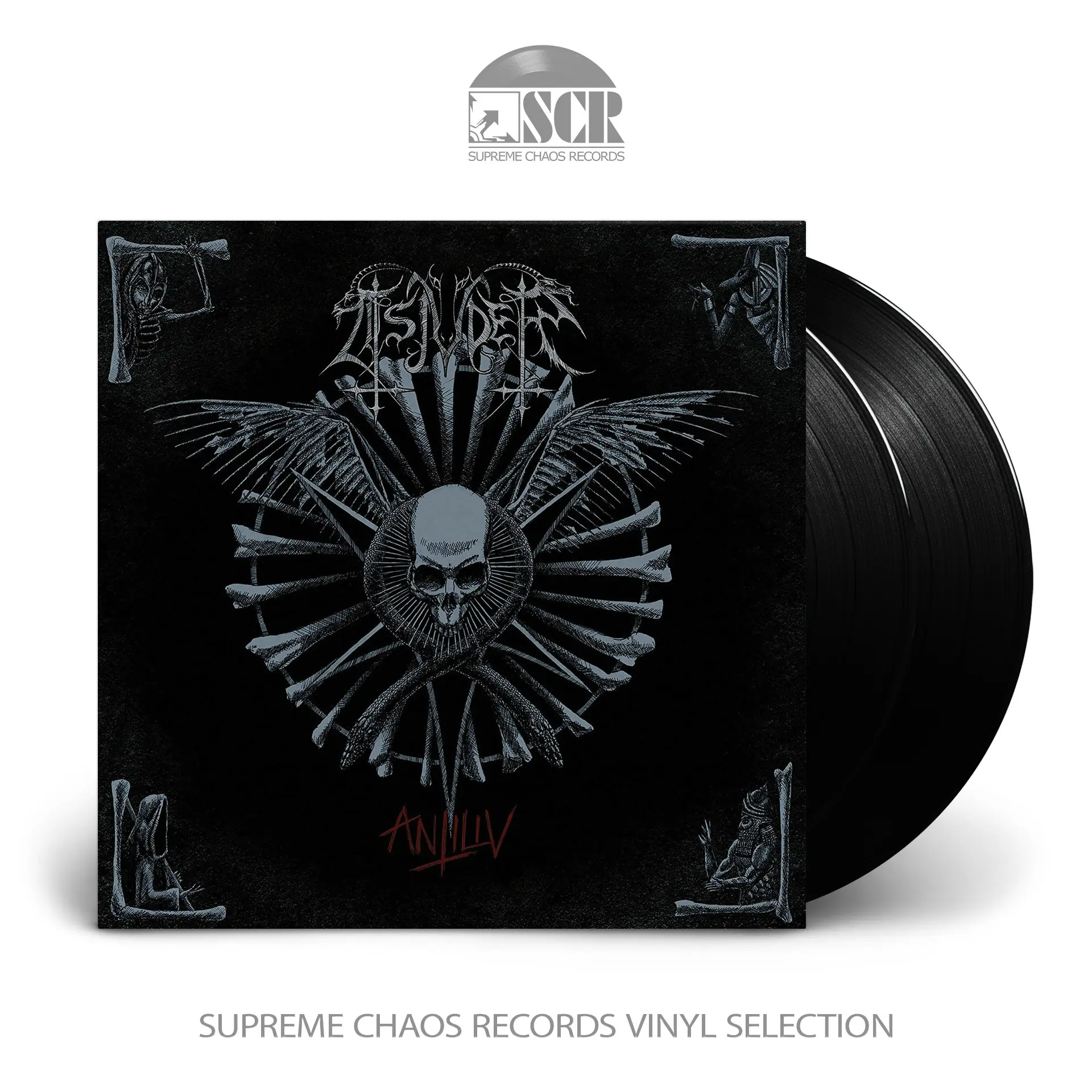 TSJUDER · Antiliv | BLACK 2LP (Black Metal Vinyl)