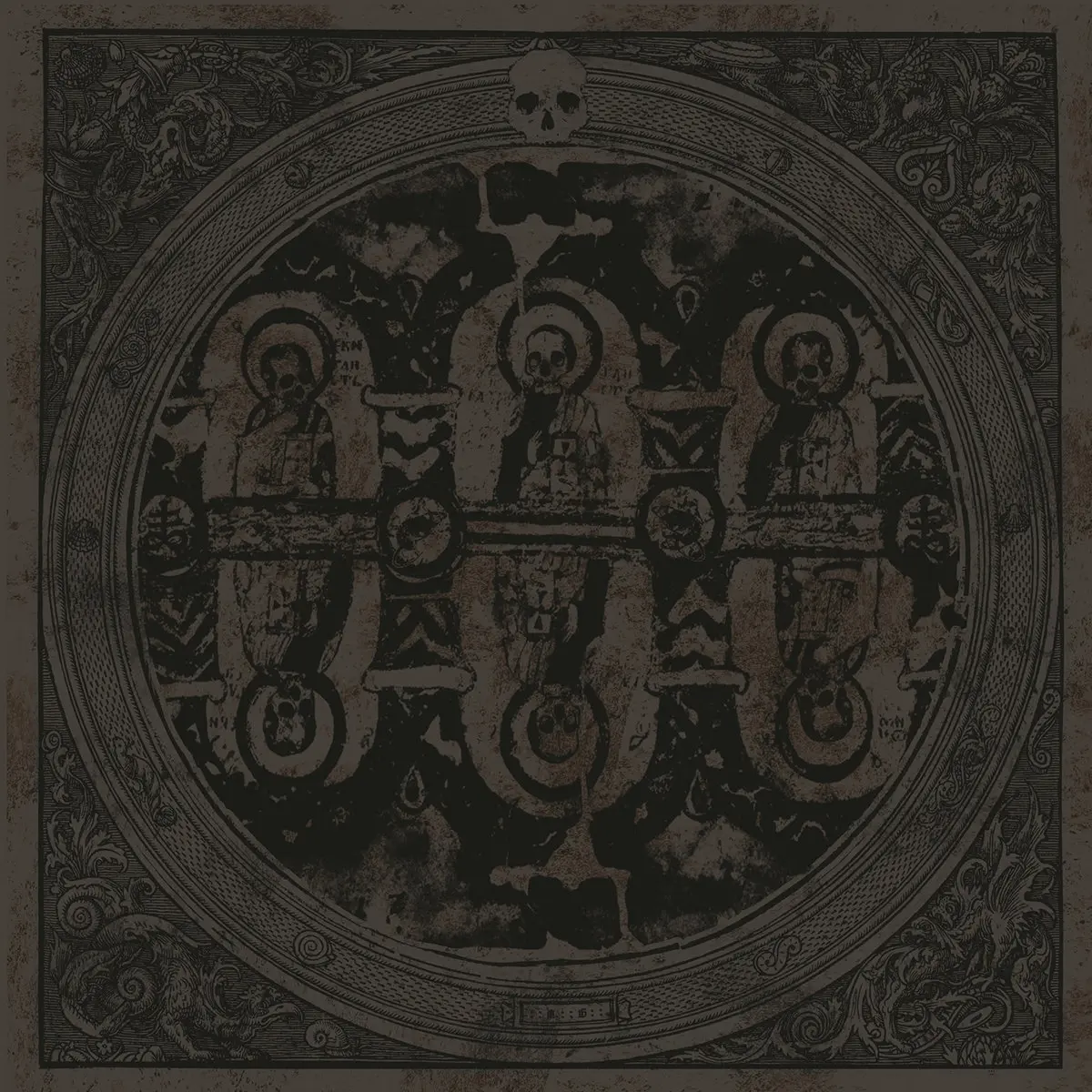ISVIND / THE STONE · Necrotic God | BLACK 7" EP (Black Metal Vinyl) · Bild 1
