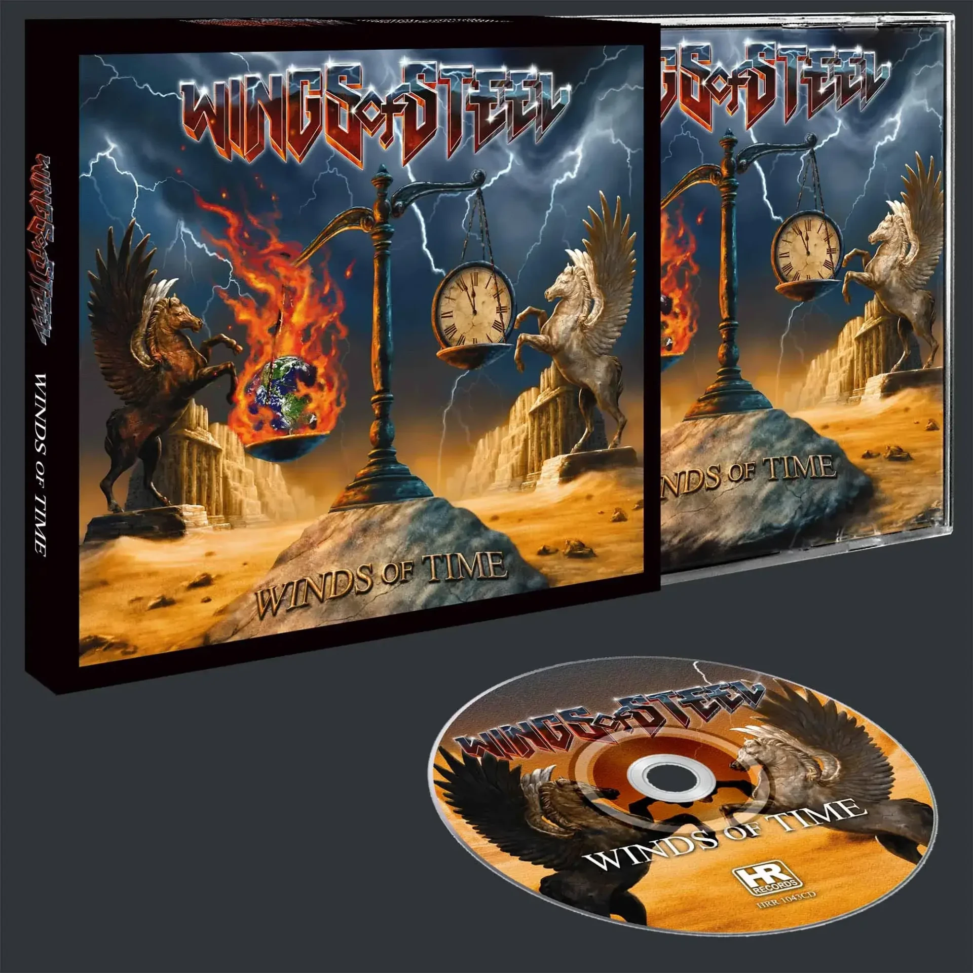 WINGS OF STEEL · Winds of Time | CD (Heavy Metal CDs) · Bild 2