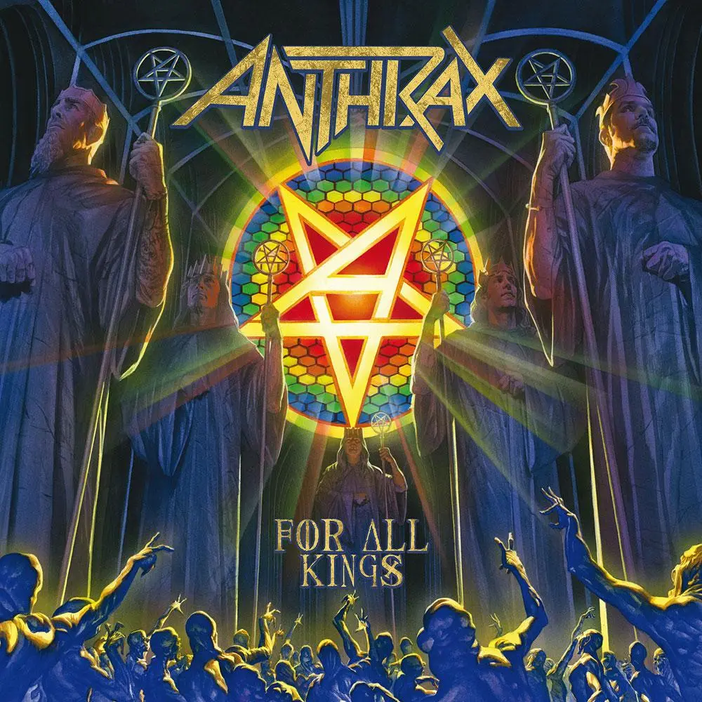 ANTHRAX - For All Kings [TRANSPARENT ORANGE 2LP] (Thrash Metal Vinyl) · Bild 1