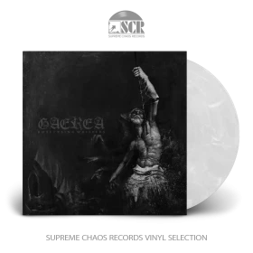 GAEREA · Unsettling Whispers | CLEAR/WHITE LP (Black Metal Vinyl)