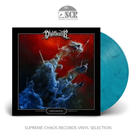 NIGHTBEARER · Defiance | BLUE/BLACK LP (Death Metal Vinyl)