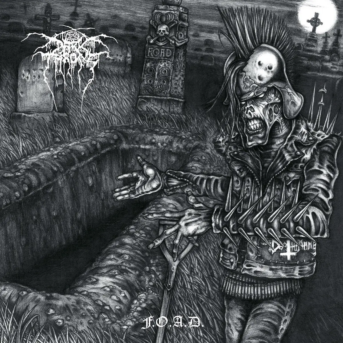 DARKTHRONE · F.O.A.D. | BLACK LP (Black Metal Vinyl) · Bild 1