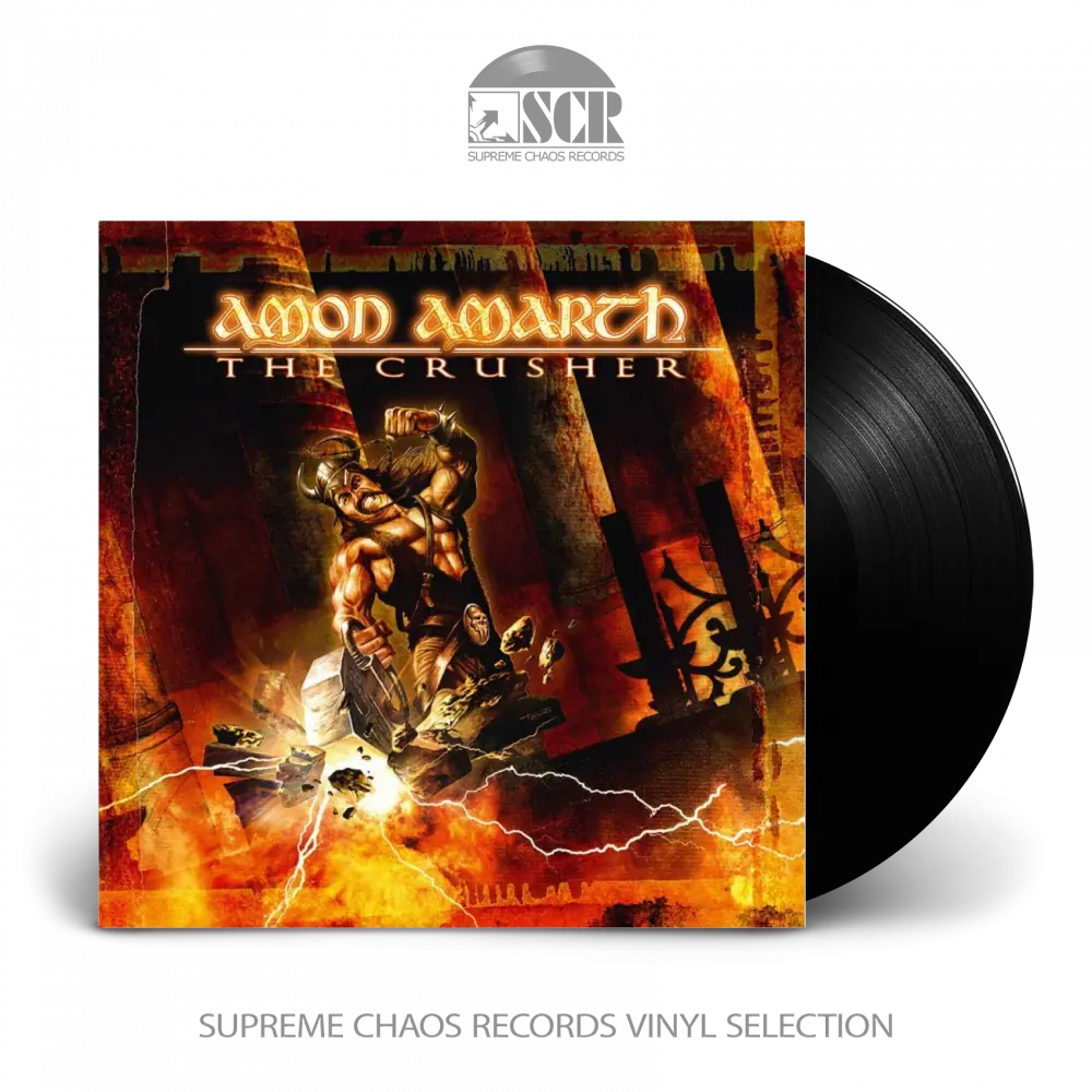 AMON AMARTH · The Crusher | BLACK LP (Death Metal Vinyl)