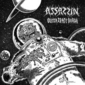 ASSASSIN · Outer Space Death | WHTIE/BLACK GALAXY LP (Thrash Metal Vinyl) · Bild 1